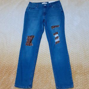 Women's Cato C. Denim EST. 1946 Girlfriend Curvy Jeans Size 10. NWT-$64.00.